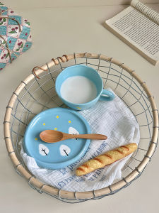 Handmade Ceramic Coffee Mug High Aesthetic Value Birthday Gift for Girls Unique Design Small Batch ProductionLUCKYDOG Brand