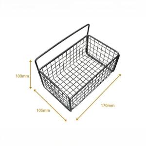 HNKMP | 〔Z〕No Drill Bathroom Shower Shelf Metal Wall‑Mounted Storage Basket Hollow Drain  Organizer