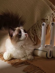LODER ECOCO Penggelek Lint Mewah untuk Pakaian Rambut Haiwan Kesayangan dan Penyingkiran Debu dengan Cadar Koyak  Luxury Lint Roller for Clothes Pet Hair and Dust Removal with Tear-off Sheets
