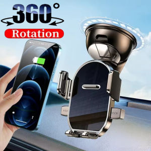Strong Suction Car Phone Holder for Dashboard Windshield Universal Mount Bracket Adjustable GPS Stand for All Phones