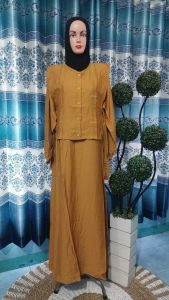 GAMIS ROMPI PISAH / GAMIS ROMPI / GAMIS ROMPI POLOLINEN / GAMIS POLOLINEN