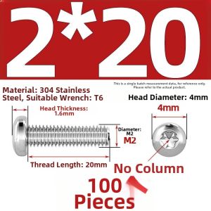 TIANZHUOJINSHU | Anti-theft Tamper-proof Cross-recessed Head Screws