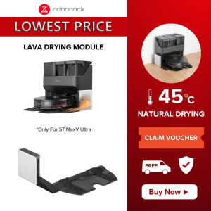 Original Roborock Mop Smart Drying Kit Dustbag Brush Optional for S7 MaxV Ultra Vacuum Cleaner Spare Parts