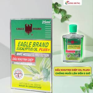 Dầu khuynh diệp con ó Eagle Brand Eucalyptus Oil Plus+ (25ml)