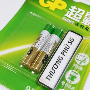 Pin 1.5V AAAA LR8D425 25A LR61 E96 K4A 4061 GP25A / Hiệu GP Super (Vỉ 2 Viên)