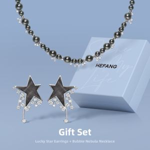 HEFANG Jewelry | Lucky Star Elegant Ear Jewelry