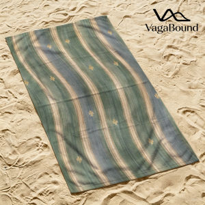 Khăn Tắm Clover Wave - Khăn Tắm Mỏng Nhanh Khô Thấm Hút Không Bám Cát Nhỏ Gọn Dùng Cho Bể Bơi Cắm Trại - Khăn Phụ Kiện Đi Biển