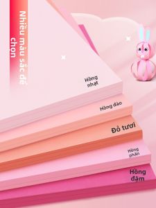 YUANHAO | Giấy Cardstock A4 Màu Hồng Mauve Đậm