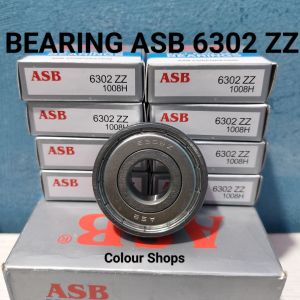 Kelahar Bearing ASB Bering Laher Lahar 6302 ZZ 6302ZZ Harga Per 1 Pcs