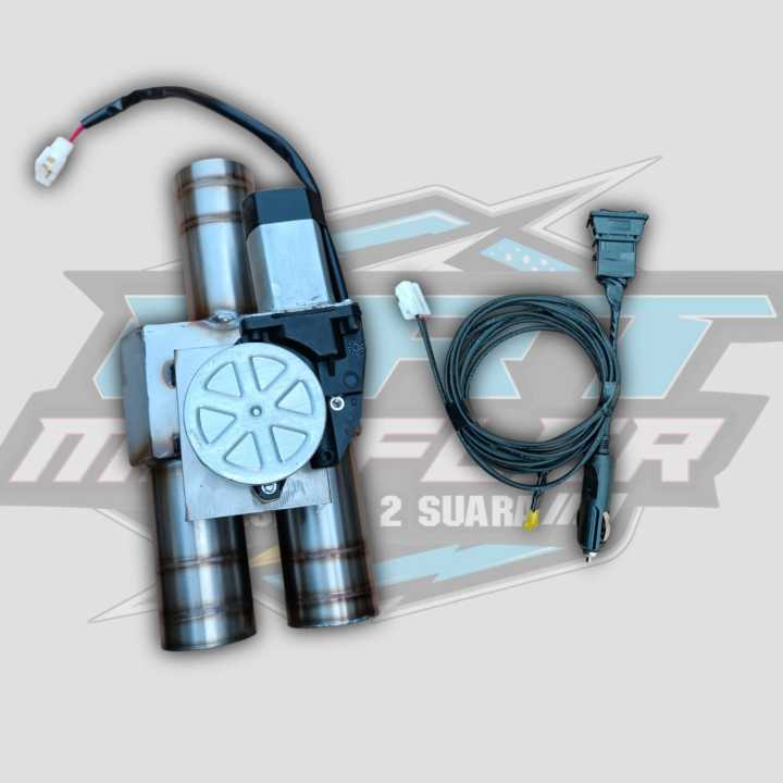 Valvetronic exhaust model 2 katup untuk merubah suara racing ke standart atau sebaliknya (bayar COD)