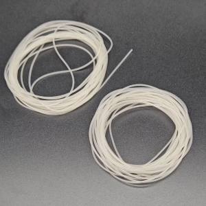 10M Transparent Silicone Rubber Legs Fly Tying Material Soft Round Rubber Thread for Nymph Streamer Popper Lure DIY Fly Fishing