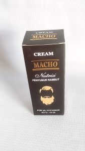 CREAM MACHO Nutrisi Penyubur Rambut Kepala Jenggot Lebat