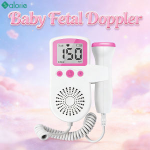 3MHz Baby Fetal Doppler for Pregnancy Portable Baby Heart Rate Monitor Ultrasound Baby Heartbeat Detector for Expecting Mothers