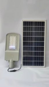 300W SOLAR STREET LIGHTS (OUTDOOR) WITH SOLAR PANEL BRACKETS