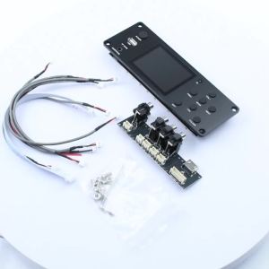 Aideepen | 2.8 Inch TFT Color Screen Lossless Audio Decoding Board DC 5-12V Car FM Radio Support I2S Digital Audio Output Player TF USB AUX