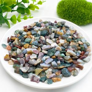 50g/100g/bag Natural Stone Ocean Jasper Material Crystal Gravel Stone Chips Ore Minerals Reiki Specimen Gemstones Aquarium Decor