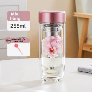 Fuguang | Ly Cốc Kính Hai Lớp Cho Phụ Nữ Văn Phòng Đẹp Mắt Chống Nóng