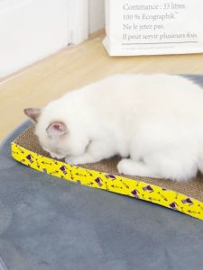 Cat Scratch Board Corrugated Paper Cat Scratcher Kitten Scratching Cardboard Cat Scratches Pad Toys