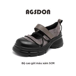 Agsdon | Giày Đơn Kiểu Múa Ballet Mary Jane