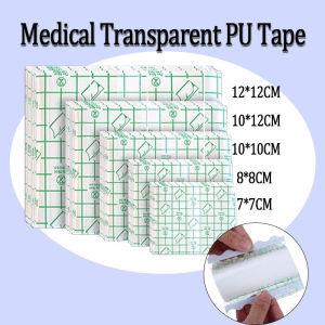 50/100 Pcs Catheter Fixation Tape Bandage Pu Film Wound Waterproof and Bacterial Isolation Swimming Private Waterproof Patch