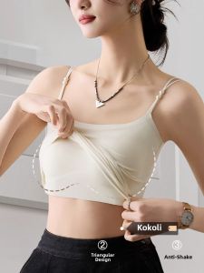 Cool Feeling Fixed Strap Vest Top Womens Fashion Backless Design Summer Commute Style Short Length Nylon Spandex Blend