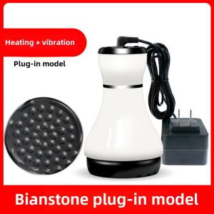 Portable Electromagnetic Stone Moxibustion Apparatus Beauty Salon Massage Gua Sha Tool Abdominal Rubbing Health Care Equipment
