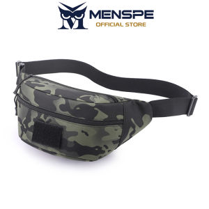 MENSPE Mens Waist Bag Sports Chest Bag Crossbody Bag Outdoor Cycling Bag Waterproof Bag Lightweight Casual Bag Fitness Bag Phone Bag Versatile Fashion Chest Bag Travel Bag
