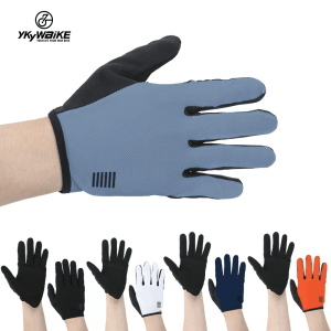 YKYWBIKE Breathable Cycling Gloves Touch Screen Riding MTB Bike Bicycle Gloves Motorcycle Winter Autumn long finger Gloves