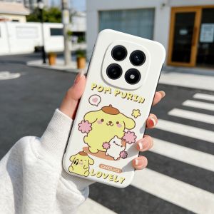 Sanrio | Y2K Design Cartoon Cute Kitty Sanrio Ultra Thin Frameless Case For Redmi Note 15 14 Pro Plus Silky Touch Hrad PC Protector Cover