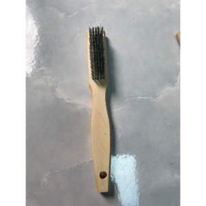 Bàn chải sắt cán gỗ 5hàng-7hàng-vuông
