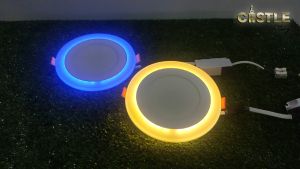 Castle Downlight 2 Tone 3 Modes LED Downlight 4" 12W | 6" 18W LED Recessed Downlight Round (White+Warm / White+Blue)
