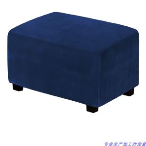 Tấm Trải Dài Hình Chữ Nhật Đàn Hồi Phủ Ghế Đơn Kiểu Châu Âu Chống Bụi Bằng Vải Dệt Hỗn Hợp Đơn Giản Màu Trơn