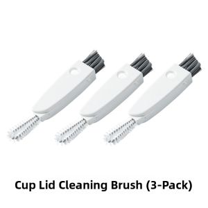 Insulated Mug Cleaner Brush Milk Bottle Nipple Box Lunch Lid Gap Cleaning Tool Kitchen Household Floor Cleaning Tool