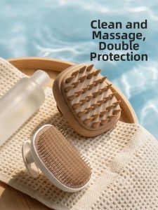 FaSoLa | Bàn Chải Massage Da Đầu Silicone Dành Cho Phụ Nữ