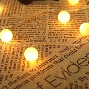 B02 หลอดไฟปิงปอง หลอดไฟเชอรรี่ ไฟตกแต่ง หลอด LED