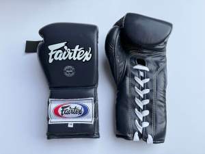 Fairtex BGL7 Professional Mexican Style Laceup Muay Thai Boxing Gloves