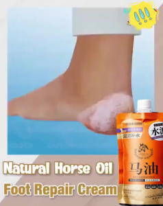 Original horse oil Hand and Foot Salve Cream Tangan Krim Kaki Anti-Chafing Kulit Memperbaiki Pelembab untuk Kasar Kering dan Retak Kaki Pecah-pecah Tumit 200g