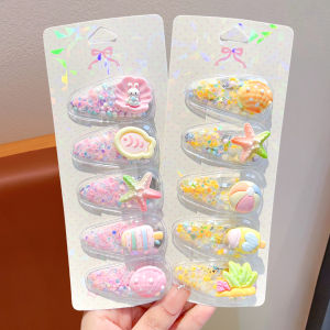 Cute Ocean Style Non-Harmful Hair Clip For Little Girls
