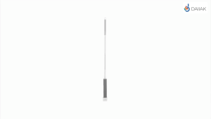 Blue Fish Hands-Free Collodion Mop Replacement Sponge Head 3 Pcs - Auto Squeeze Wet/Dry Deep Clean Strong Absorbent