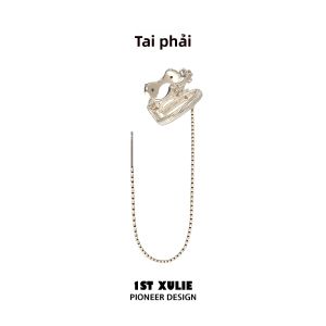 1ST XULIE | Khuyên Tai Cuff Hoa Sứ Tinh Tế