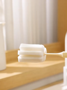   Long Handle Bottle Cleaner Glass Cleaning Brush Bottle Tea Cup Sponge Cleaner Brush Sponge Head Cup Brush for Kitchen