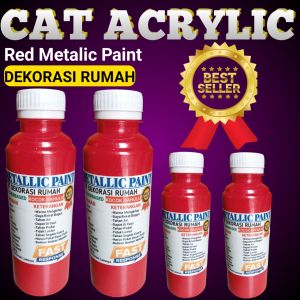 cat acrylic warna red metalic cat kayu glosy cat metallic dekorasi rumah cat exterior