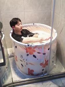 YONSEN | Folding No-Install Reinforced Bath Tub