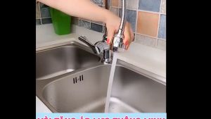[HCM]Đầu vòi rửa chén - Đầu vòi tăng áp 2 mức độ cho bồn rửa chén ( dài 20cm)