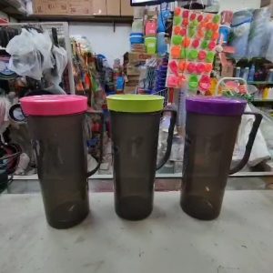 Crown Mug Plastik + Tutup Airy 950ml Plastik PP5 Food Grade