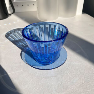 YRP Reusable Coffee Filter 1-2Cups B75 Basket filters Crystal Coffee Dripper Portable coffee cup barista tools