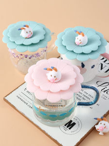 Universal Silicone Cup Lid Food Grade Tea Cup Lid Single Selling Water Cup Lid Universal Cup Cover for Mugs And Cups