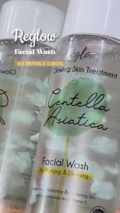 Reglow Facial Wash Glowing Sabun Cuci Muka Acne Perawatan Wajah Berjerawat Berminyak Skincare Penghilang Bekas Jerawat Flek Hitam