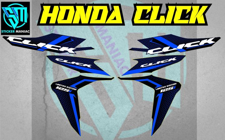 Click Project Decals Honda Click decals sticker | Lazada PH
