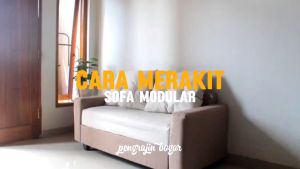 Modular - sofa bongkar pasang minimalis pengiriman seluruh kota